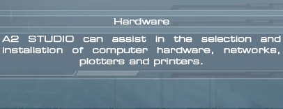 A2 Studio hardware, systems, networks, plotters, printers